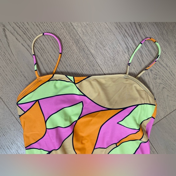 Colorful Abstract Swimsuit - Picture 2 of 10